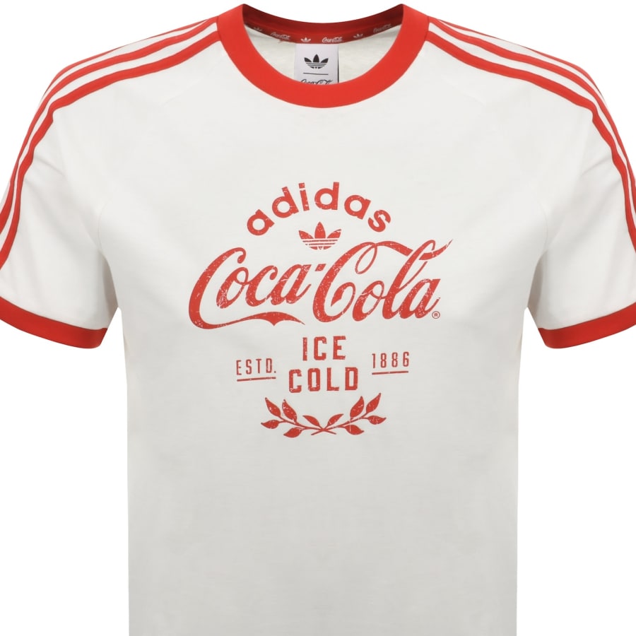 adidas X Coca Cola T Shirt White | Mainline Menswear us